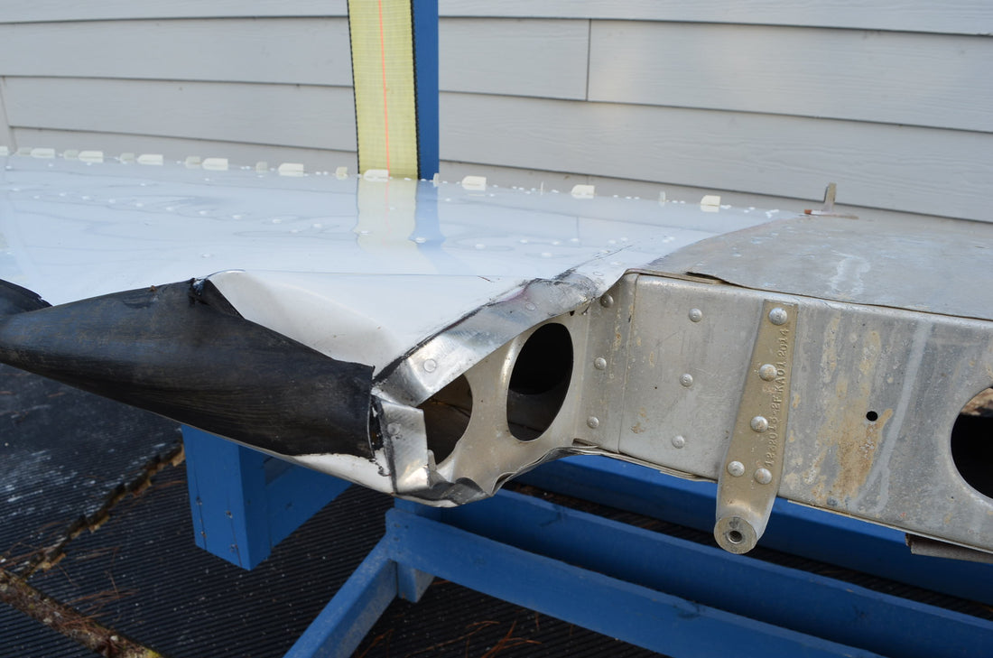 Used aircraft parts for sale 1232600-7 CESSNA C182P STABILATOR ASSY CORE HAVE DAMAGE