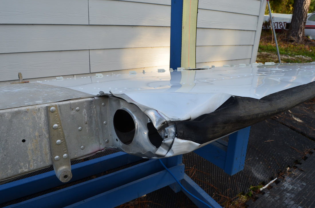 Used aircraft parts for sale 1232600-7 CESSNA C182P STABILATOR ASSY CORE HAVE DAMAGE