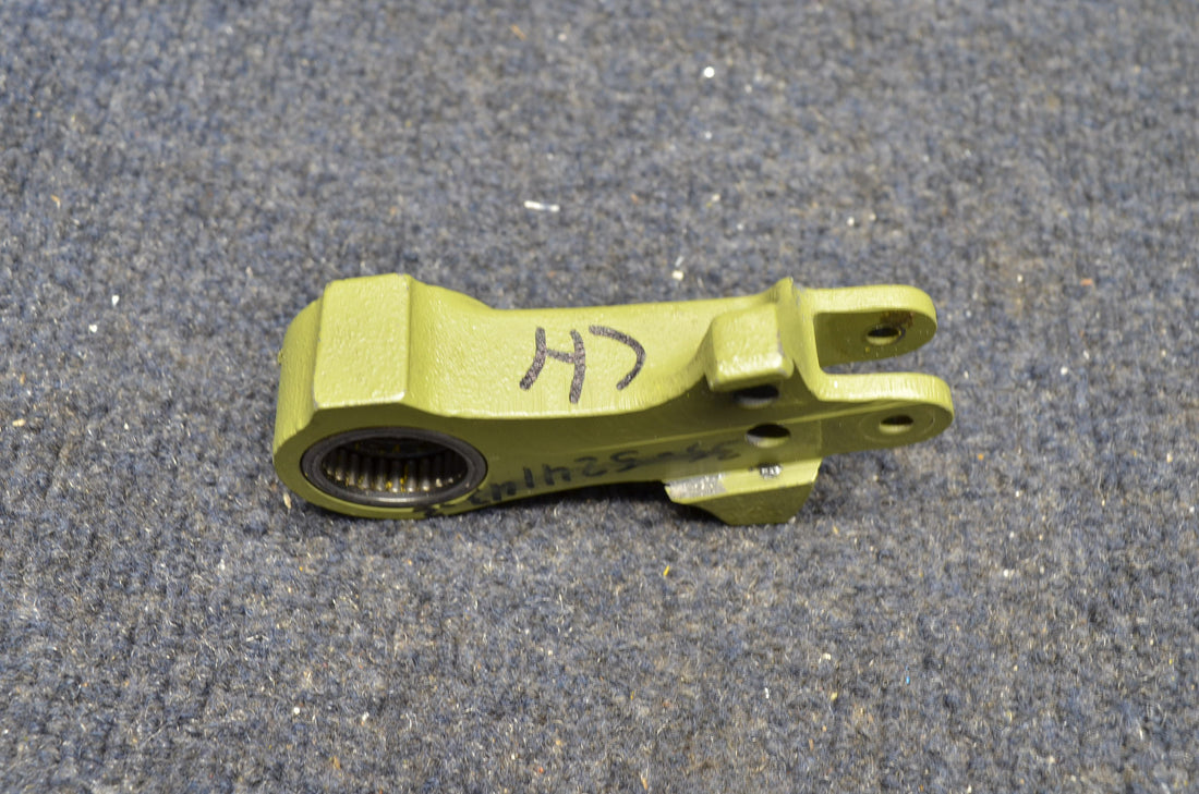 Used aircraft parts for sale 002-524012-9 BEECHCRAFT 95-B55 RUDDER PEDAL ARM