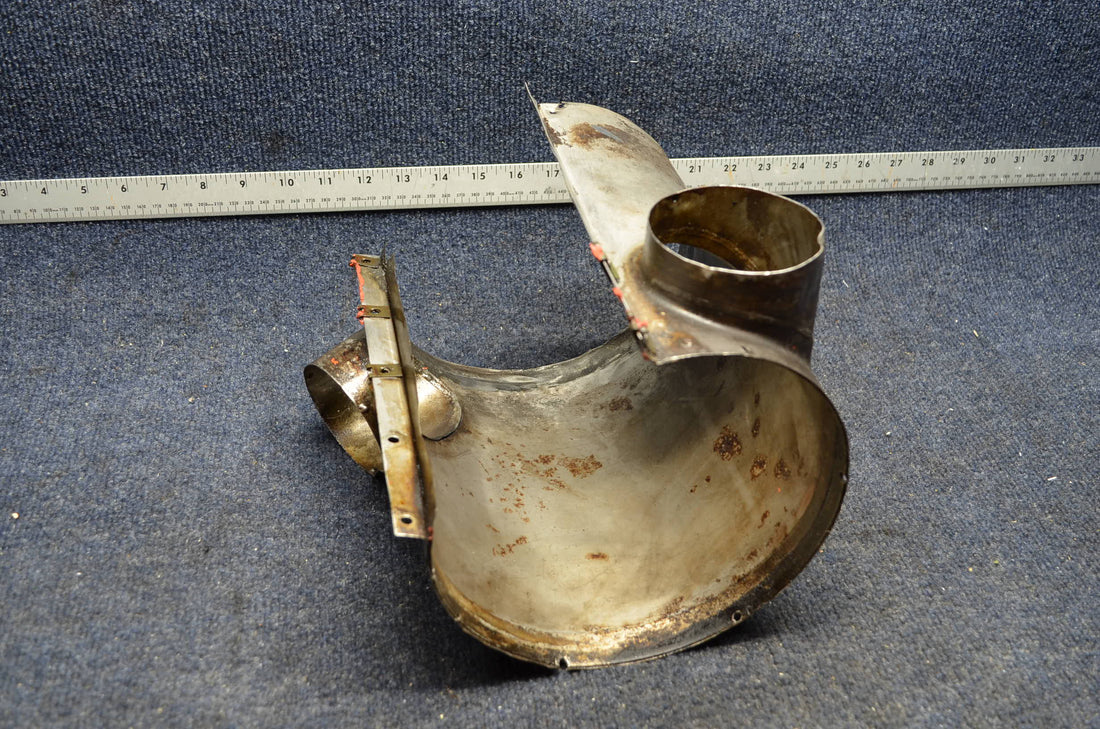 Used aircraft parts for sale 1254012-14 CESSNA C172RG SHROUD MUFFLER ASSY