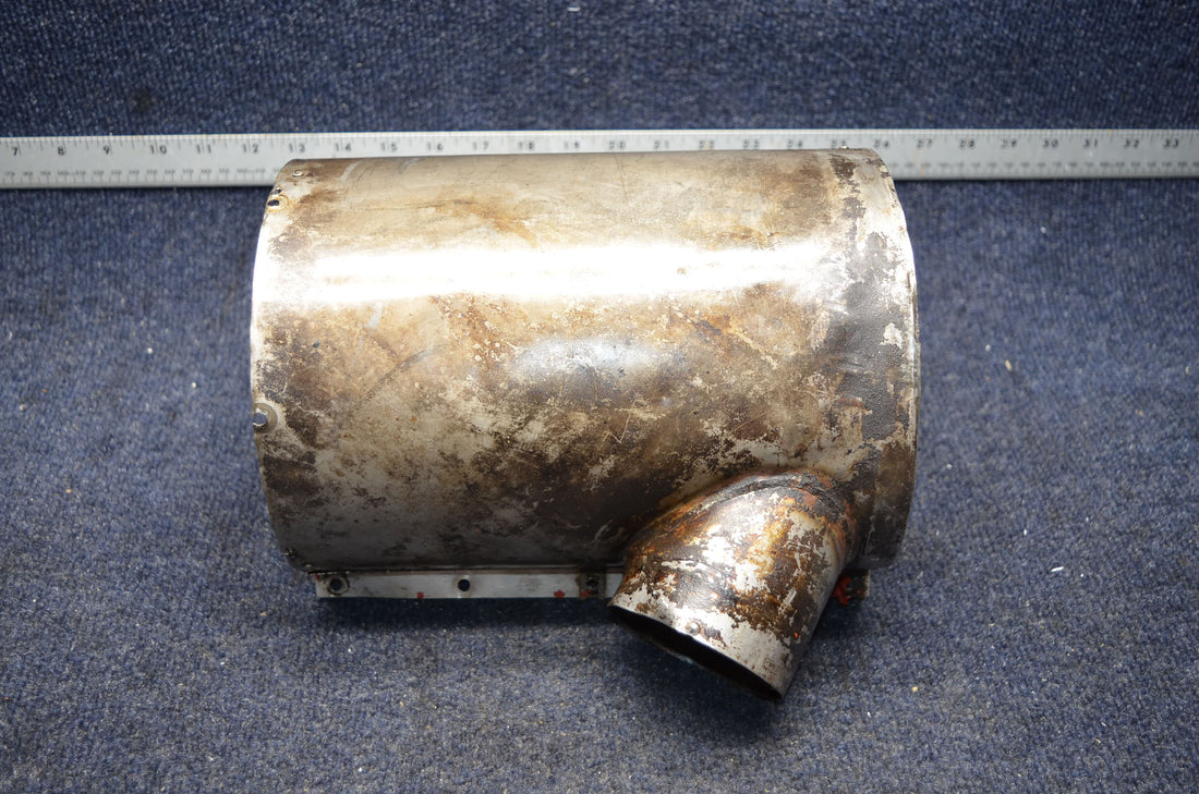 Used aircraft parts for sale 1254012-14 CESSNA C172RG SHROUD MUFFLER ASSY