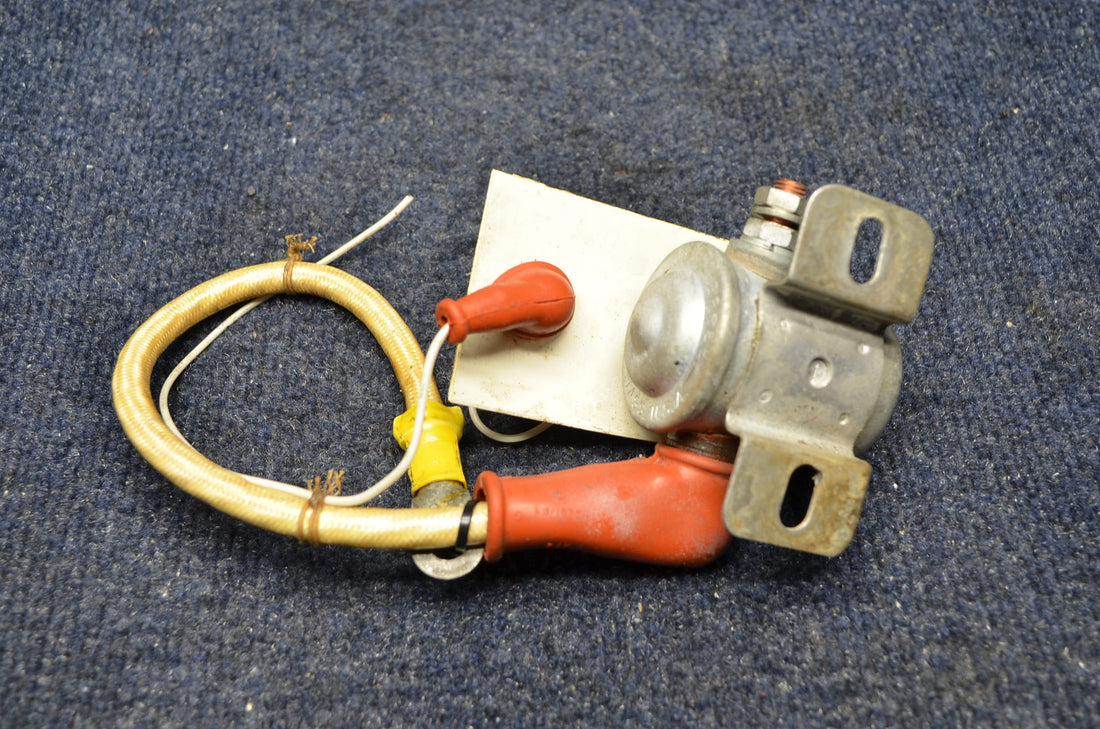 Used aircraft parts for sale 455-151 PIPER PA-28-140 |COLE HERSEE EXTERNAL POWER SELENOID W DIODE
