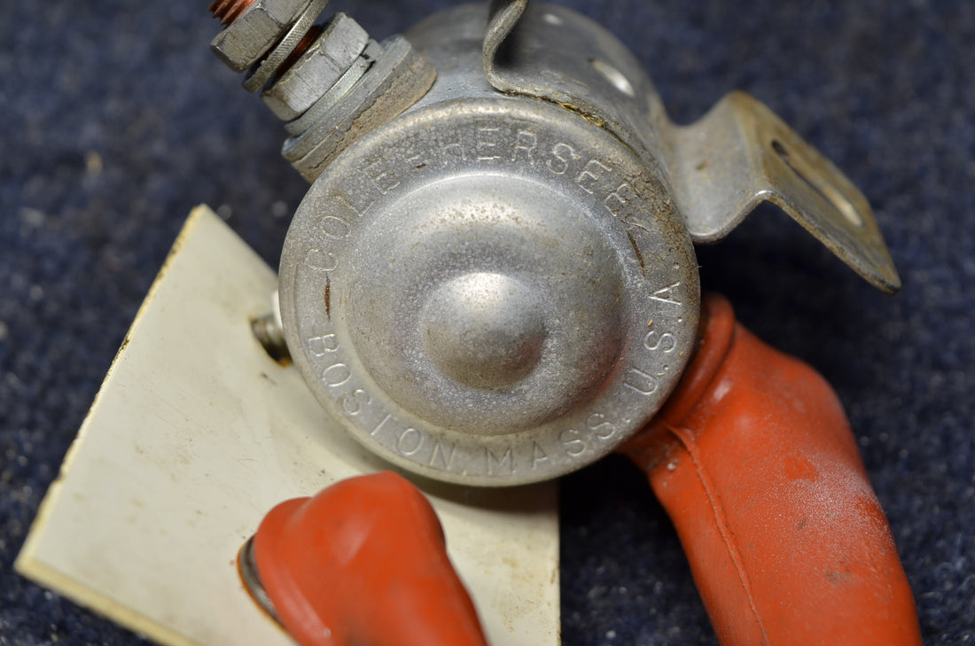 Used aircraft parts for sale 455-151 PIPER PA-28-140 |COLE HERSEE EXTERNAL POWER SELENOID W DIODE