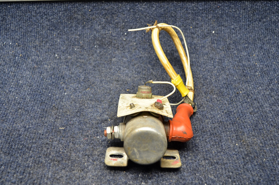 Used aircraft parts for sale 455-151 PIPER PA-28-140 |COLE HERSEE EXTERNAL POWER SELENOID W DIODE
