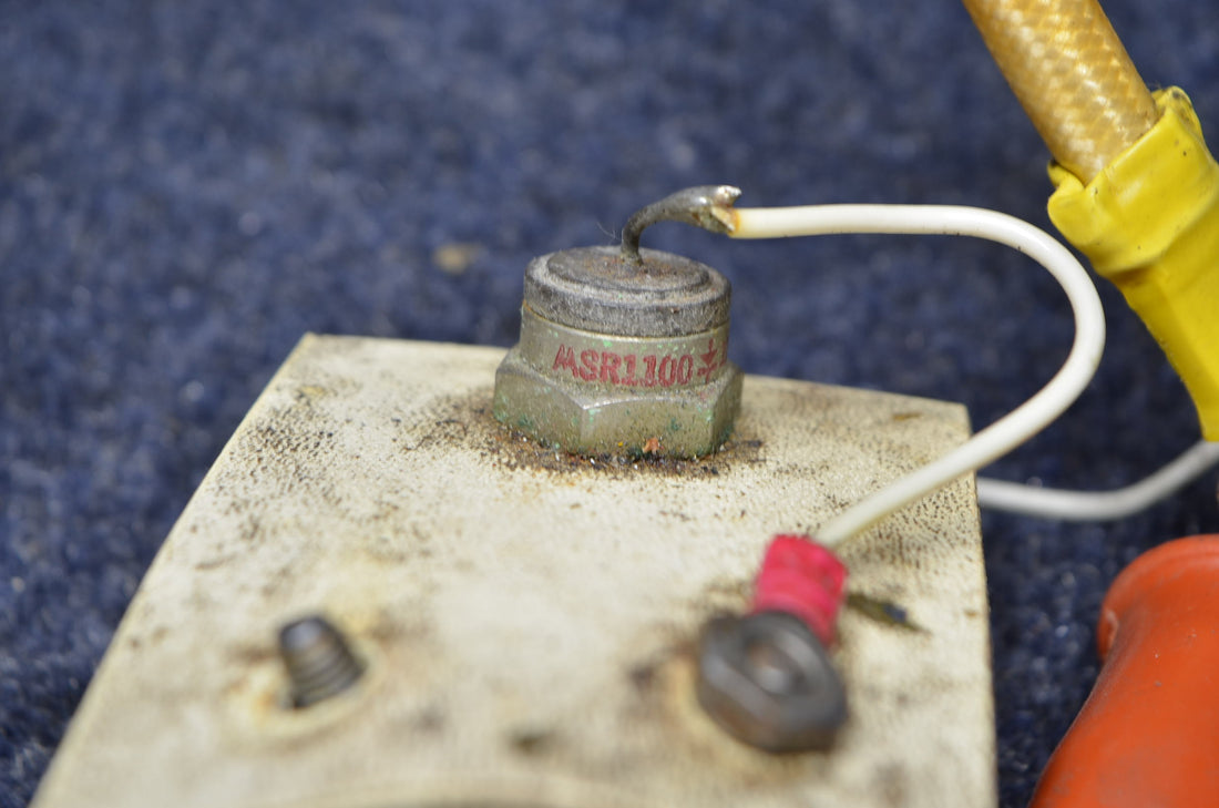 Used aircraft parts for sale 455-151 PIPER PA-28-140 |COLE HERSEE EXTERNAL POWER SELENOID W DIODE