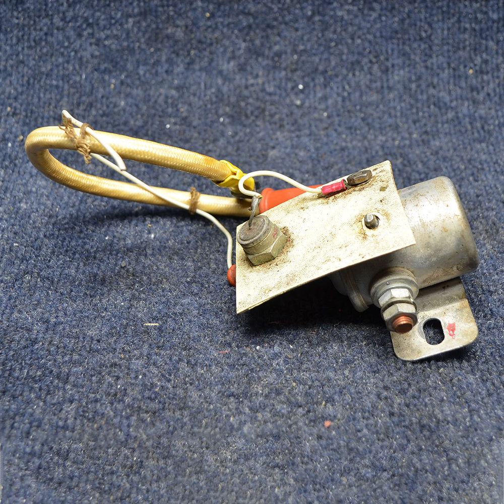 Used aircraft parts for sale 455-151 PIPER PA-28-140 |COLE HERSEE EXTERNAL POWER SELENOID W DIODE