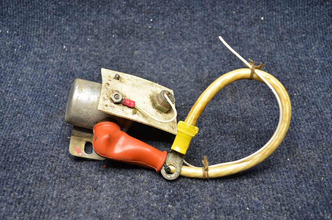 Used aircraft parts for sale 455-151 PIPER PA-28-140 |COLE HERSEE EXTERNAL POWER SELENOID W DIODE