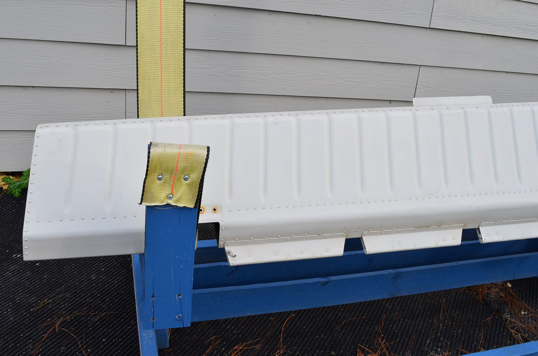 Used aircraft parts for sale 33-130000-44 BEECHCRAFT 95-B55 ALEIRON ASSEMBLY RH LESS TAP