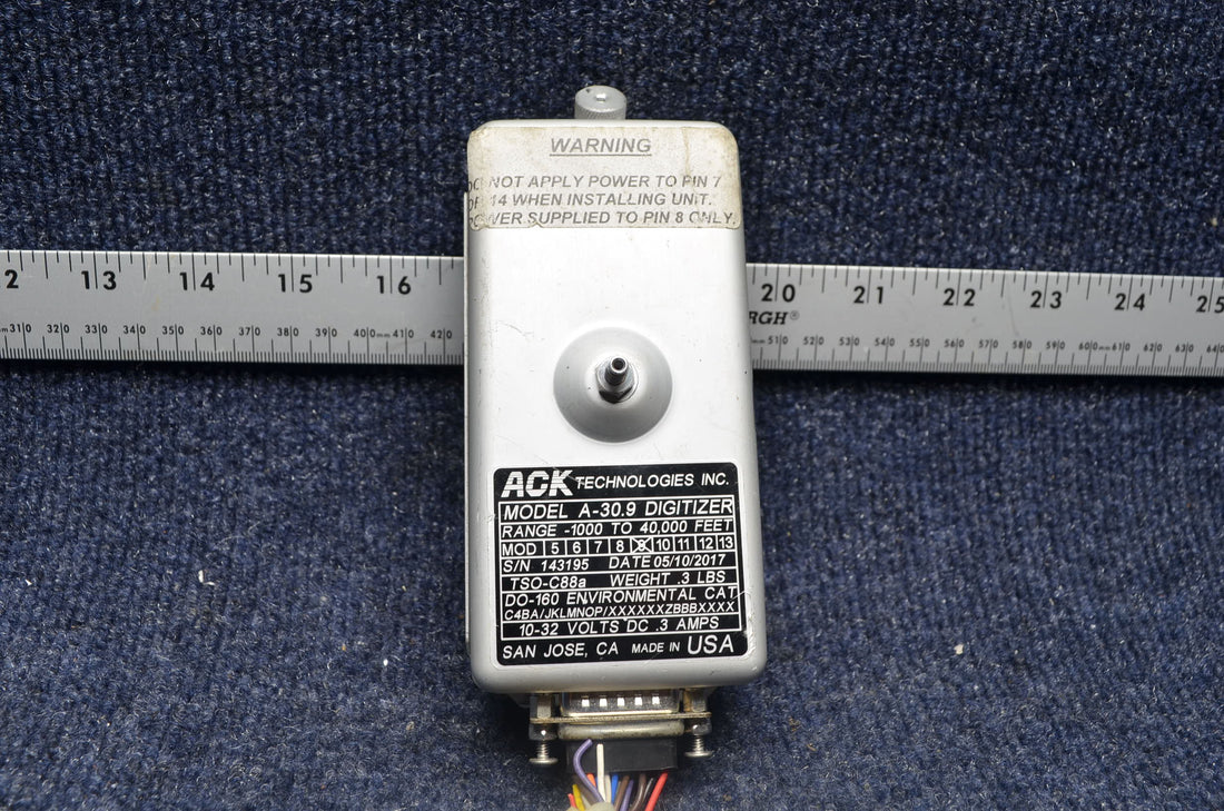 Used aircraft parts for sale A-30.9 C150J ACK A-30.9 DIGITIZER/ALTITUD ENCODER W/ Connector
