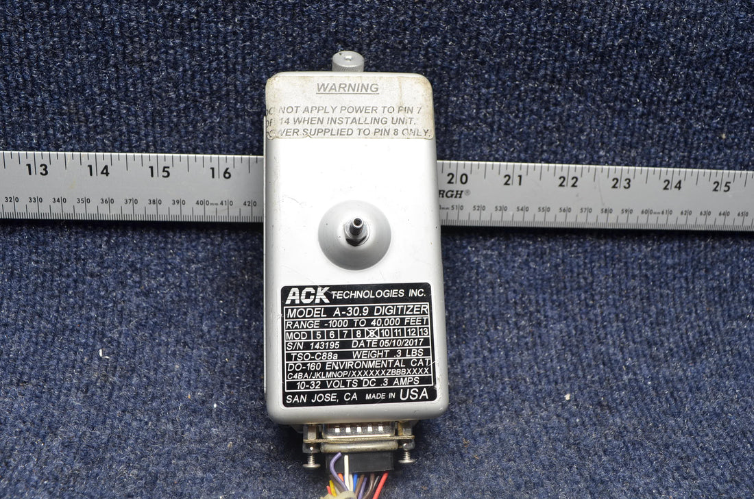 Used aircraft parts for sale A-30.9 C150J ACK A-30.9 DIGITIZER/ALTITUD ENCODER W/ Connector