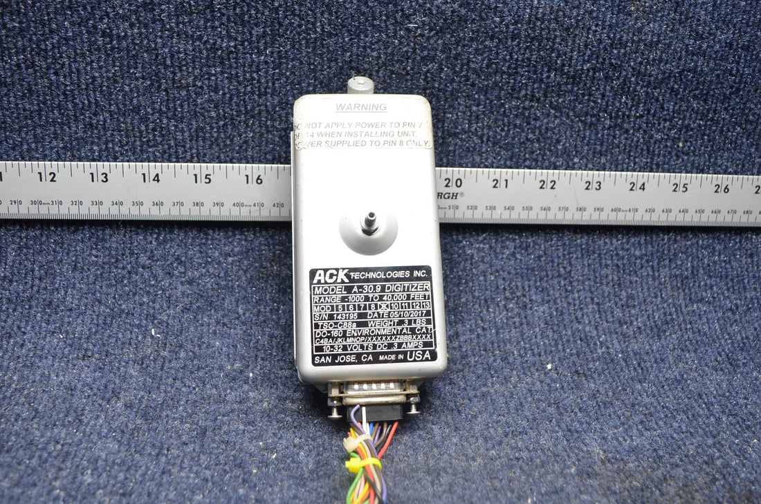 Used aircraft parts for sale A-30.9 C150J ACK A-30.9 DIGITIZER/ALTITUD ENCODER W/ Connector