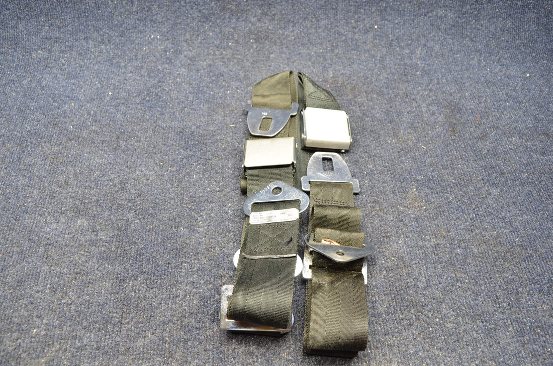 Used aircraft parts for sale REAR-PASSENGER-SEAT-BELTS PIPER PA-28-140 FOR PA28-140 /150 /160/ 180