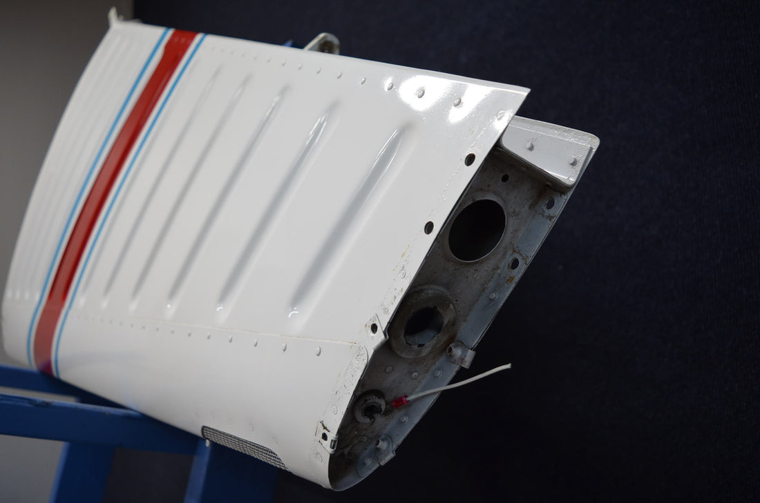 Used aircraft parts for sale 66975-000 PIPER PA-28-140 FIN ASSEMBLY