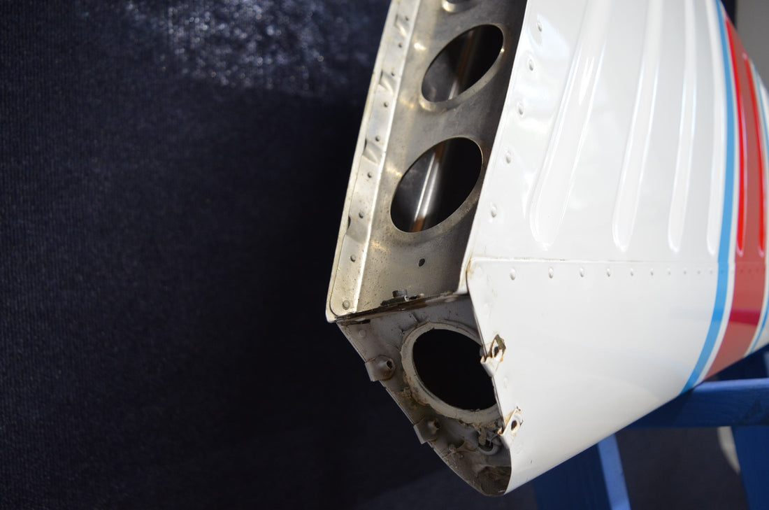 Used aircraft parts for sale 66975-000 PIPER PA-28-140 FIN ASSEMBLY