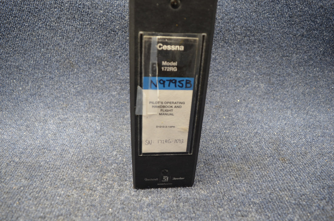 Used aircraft parts for sale Cessna 172RG Factory Pilot Operating Handbook