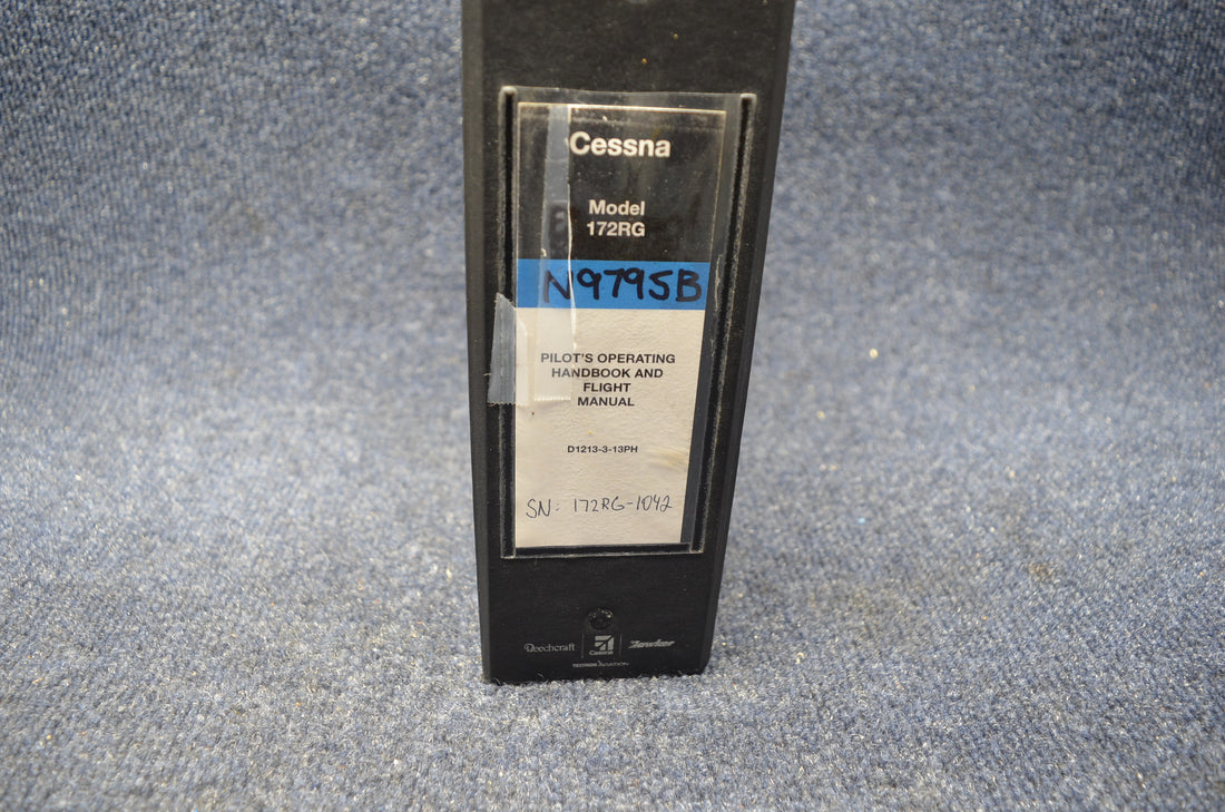 Used aircraft parts for sale Cessna 172RG Factory Pilot Operating Handbook