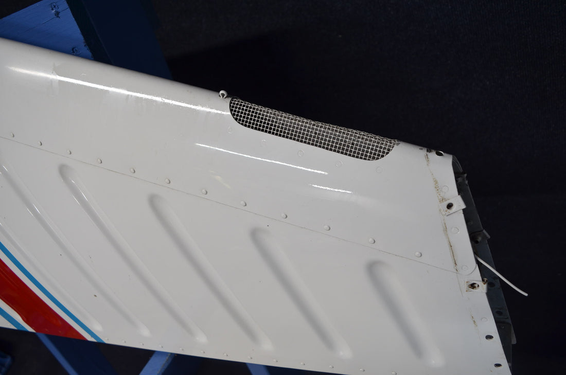 Used aircraft parts for sale 66975-000 PIPER PA-28-140 FIN ASSEMBLY