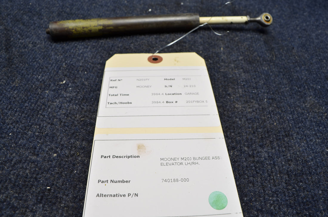 Used aircraft parts for sale 740188-000 MOONEY M20J BUNGEE ASSY ELEVATOR LH/RH.