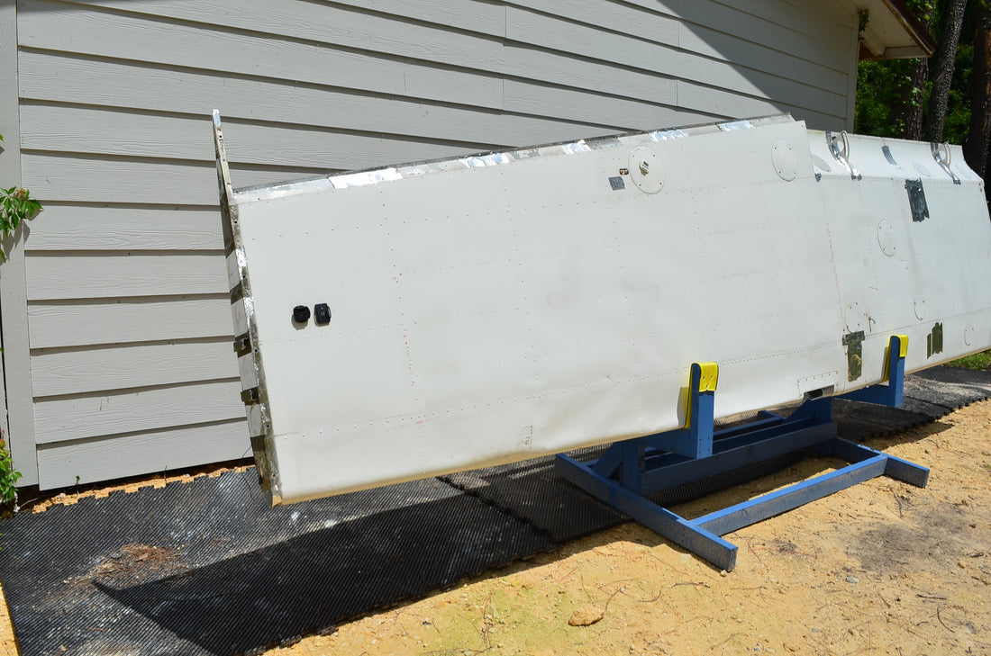 Used aircraft parts for sale 0523080-15 Cessna 172RG LH Wing Atructure Assy.
