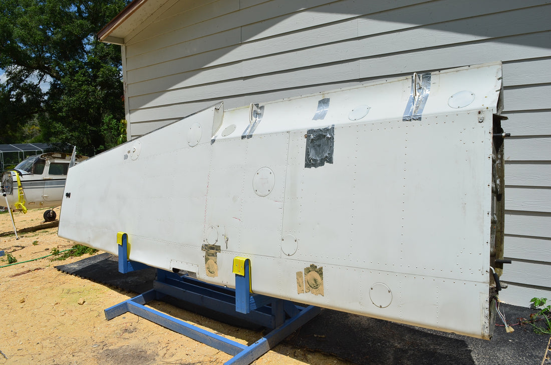 Used aircraft parts for sale 0523080-15 Cessna 172RG LH Wing Atructure Assy.