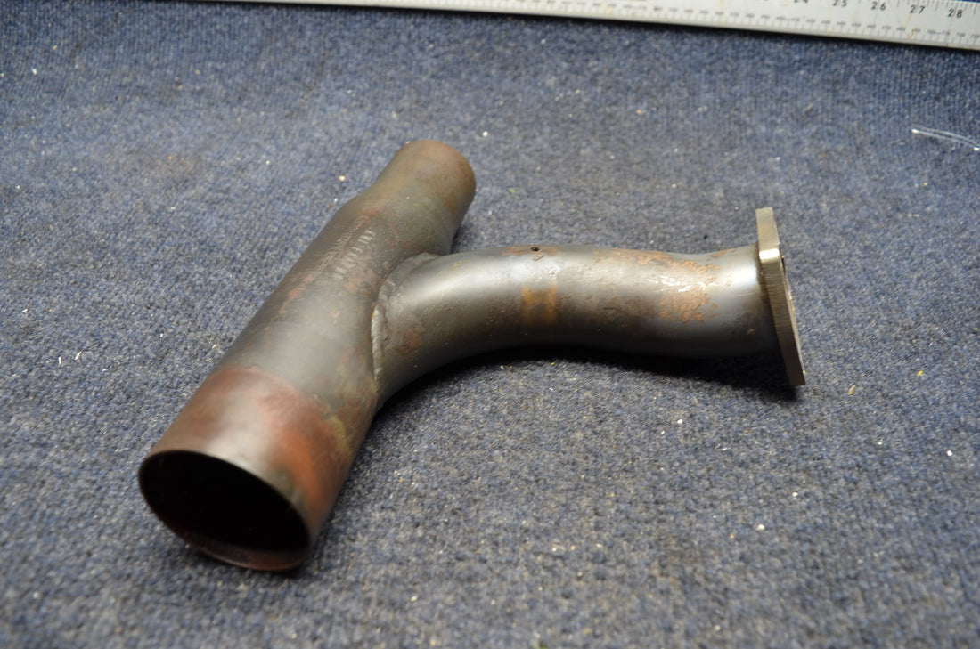 Used aircraft parts for sale 96-950002-7 BEECHCRAFT 95-B55 EXHAUST STACK CYL 4 LEFT ENGINE