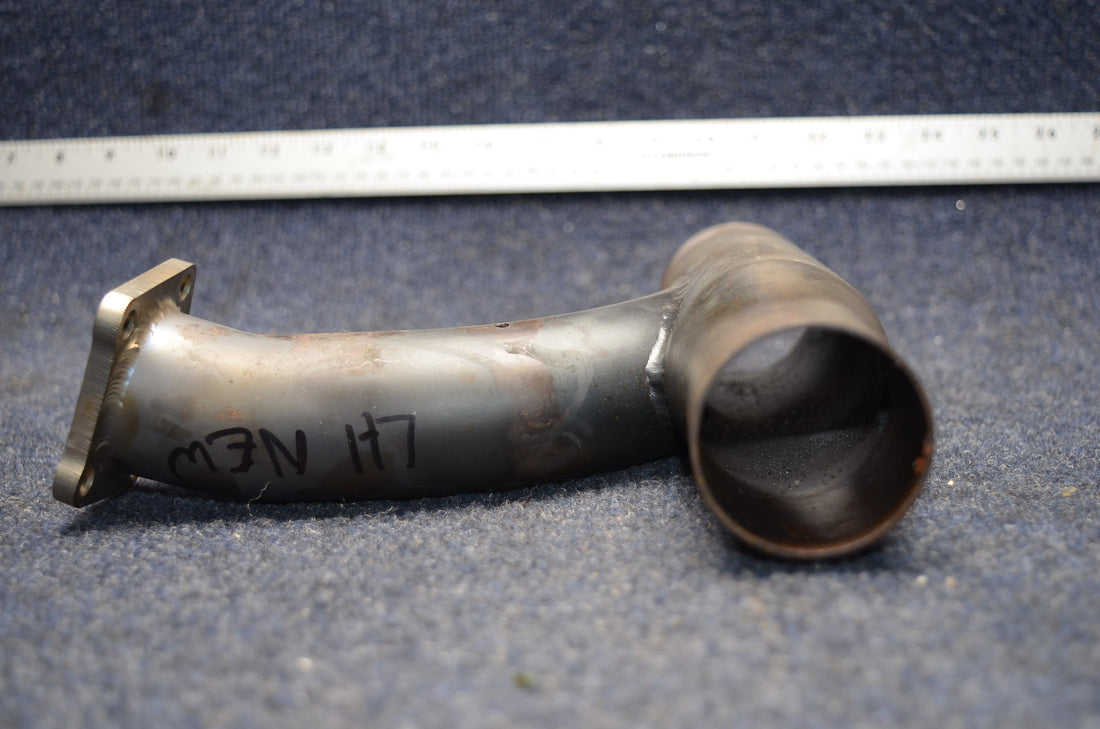 Used aircraft parts for sale 96-950002-7 BEECHCRAFT 95-B55 EXHAUST STACK CYL 4 LEFT ENGINE
