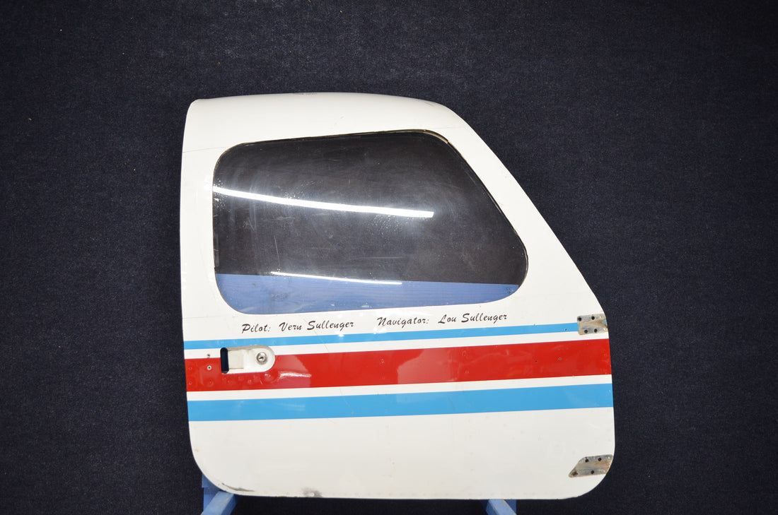 Used aircraft parts for sale 66657-002 PIPER PA-28-140 CABIN DOOR ASSY
