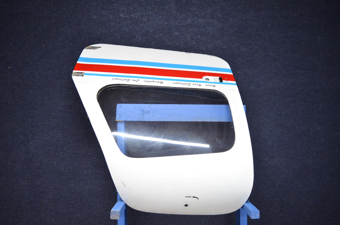 Used aircraft parts for sale 66657-002 PIPER PA-28-140 CABIN DOOR ASSY