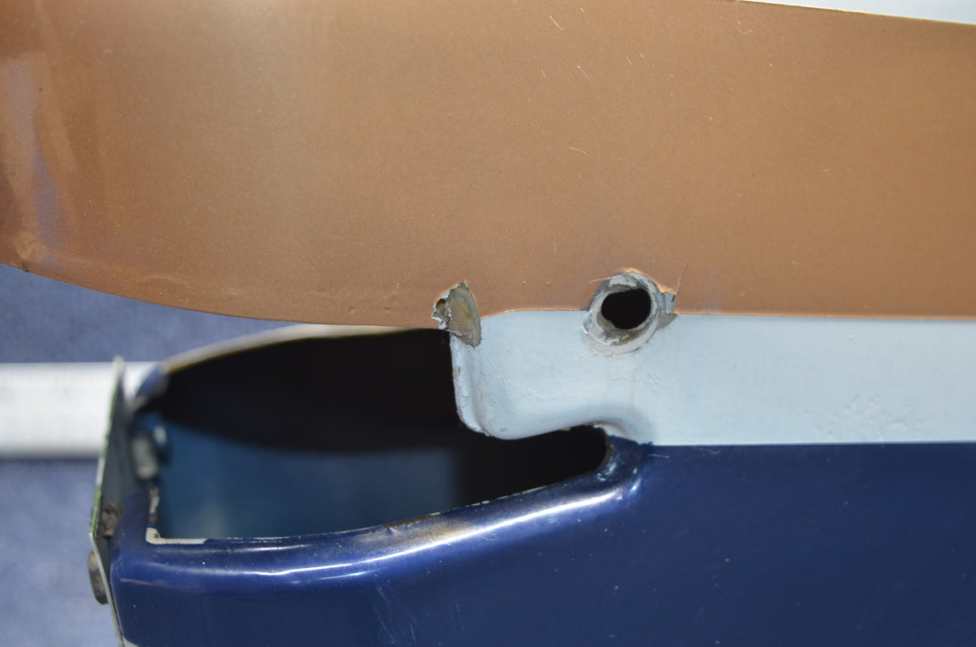Used aircraft parts for sale 35885-003 PIPER PA28RT-200 LOWER RUDDER FAIRING W/ LIGHT POSITION