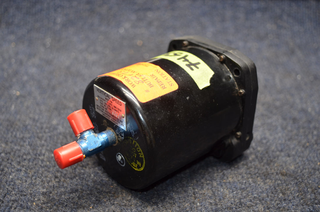 Used aircraft parts for sale 22-204-02-A BEECHCRAFT 95-B55 GARWIN VERTICAL SPEED INDICATOR