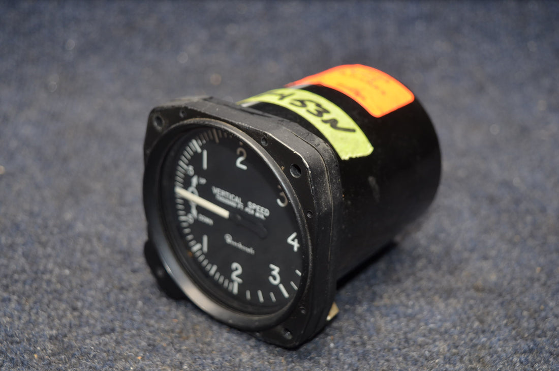 Used aircraft parts for sale 22-204-02-A BEECHCRAFT 95-B55 GARWIN VERTICAL SPEED INDICATOR