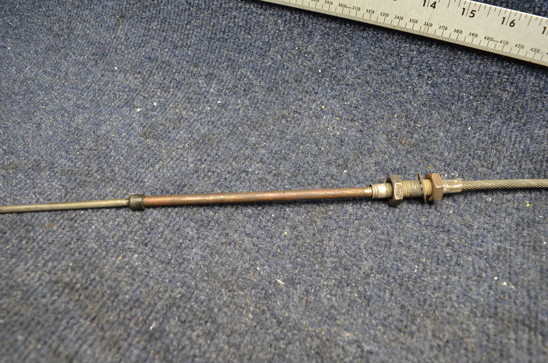 Used aircraft parts for sale 660198-501 MOONEY M20J COWL FLAP CONTROL CABLE
