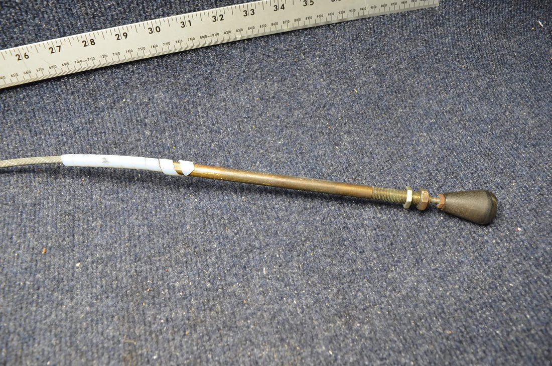 Used aircraft parts for sale 660198-501 MOONEY M20J COWL FLAP CONTROL CABLE