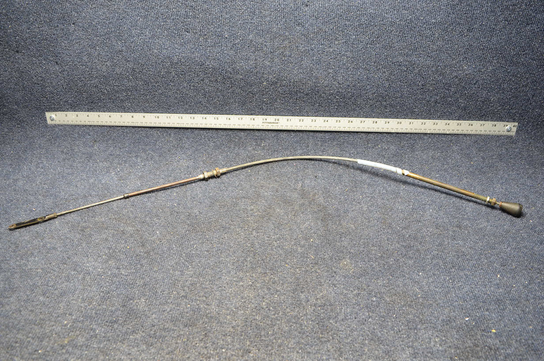 Used aircraft parts for sale 660198-501 MOONEY M20J COWL FLAP CONTROL CABLE