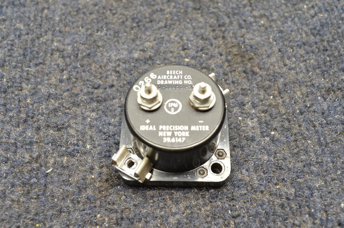 Used aircraft parts for sale 50-384001-31 BEECHCRAFT 95-B55 IDEAL PRECISION ANTI-ICE GAUGE