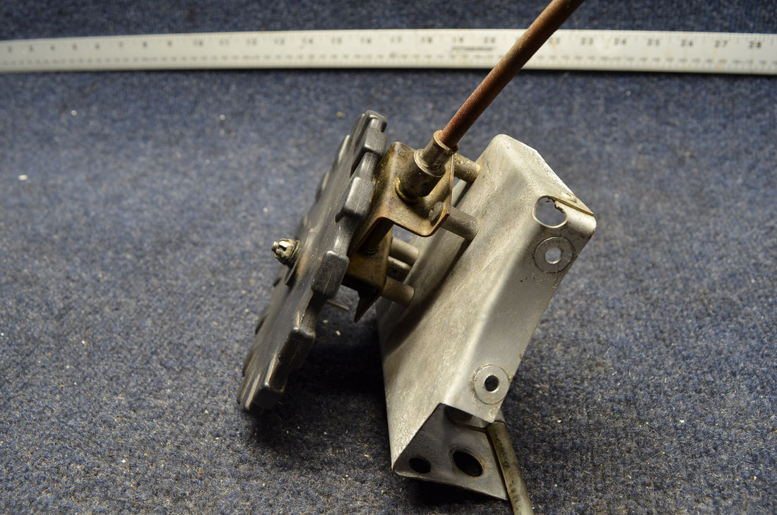 Used aircraft parts for sale 607007-501 AMERICAN GRUMMAN AA1 TRIM WHEEL ASSY W/ SHAFT