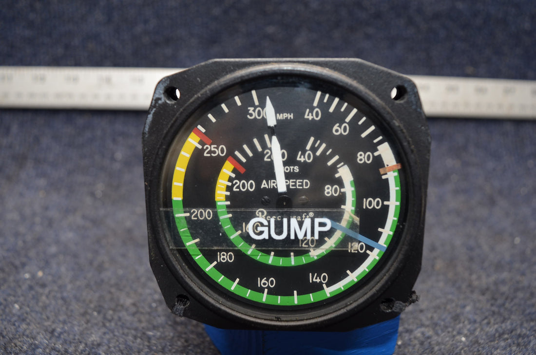 Used aircraft parts for sale 1426-1AE-A1 BEECHCRAFT 95-B55 BENDIX AIRSPEED INDICATOR