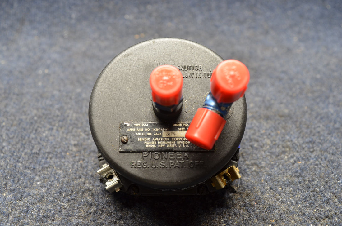 Used aircraft parts for sale 1426-1AE-A1 BEECHCRAFT 95-B55 BENDIX AIRSPEED INDICATOR