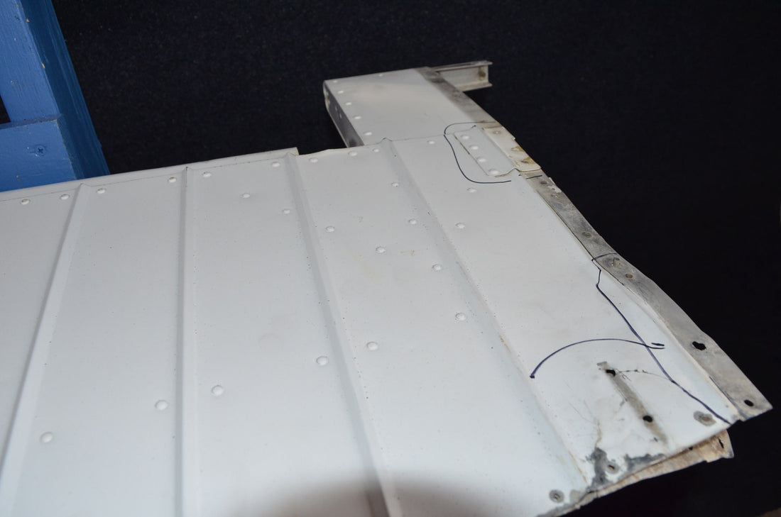 Used aircraft parts for sale 2432000-200 W/ 0532001-101 PIPER CESSNA 172RG ELEVATOR ASSY W/ TRIMTAB