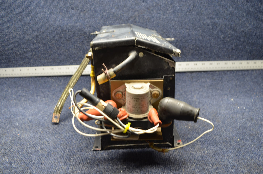 Used aircraft parts for sale 63888-000 PIPER PA-28-140 BATTERY BOX  W / COVER AND SELENOID