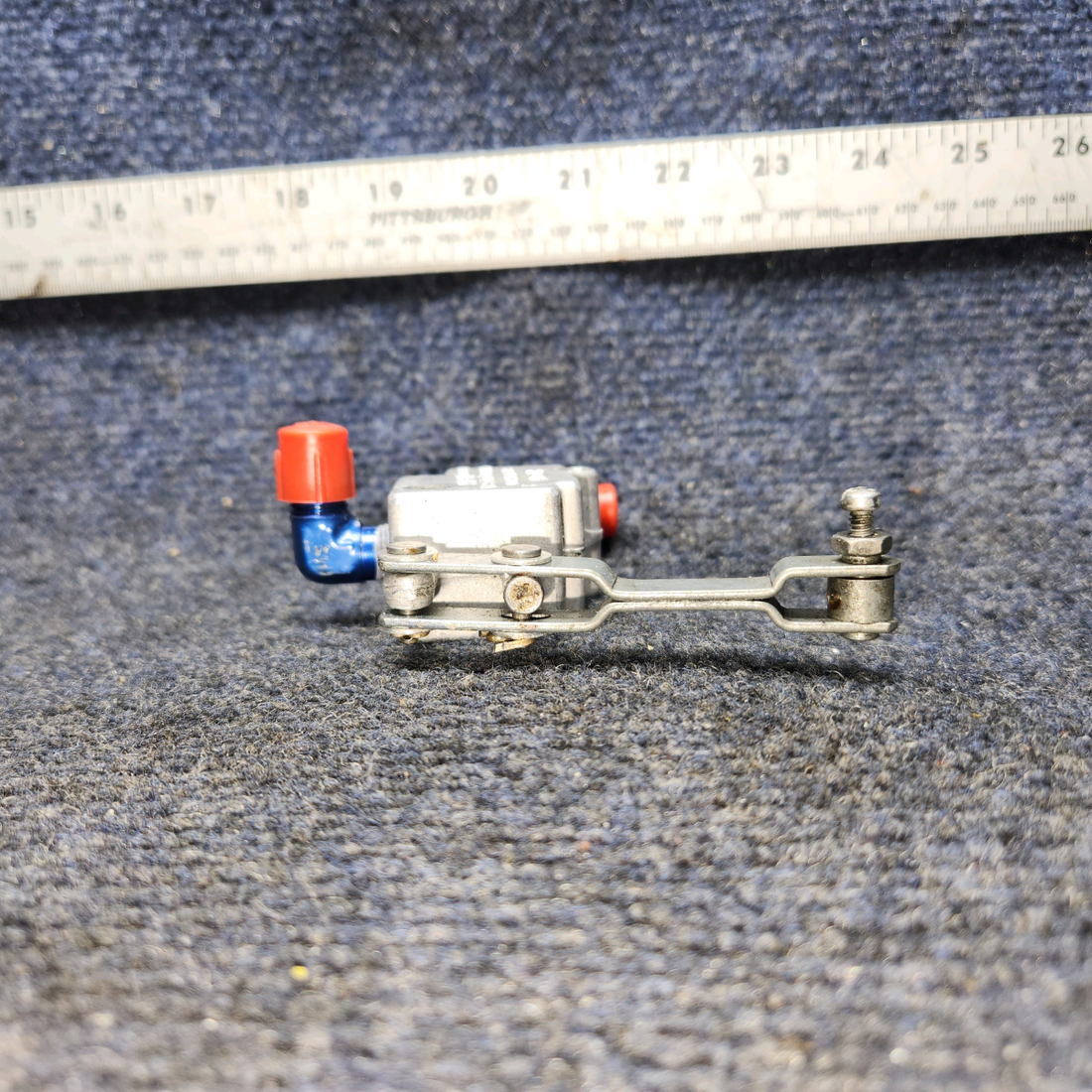 Used aircraft parts for sale, A53T7 Beechcraft A24R Hoof Brake Valve Assembly