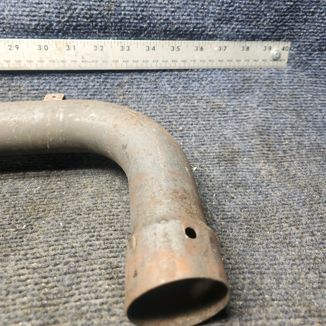 Used aircraft parts for sale, 99044-04 Piper PA-28-140 Exhaust Stack – Right Rear