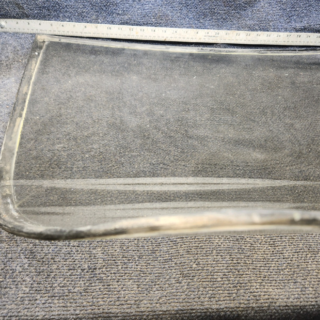Used aircraft parts for sale, 79296-017 piper PA-28-181 Windshield Assy - RH (Thickness: 0.250")