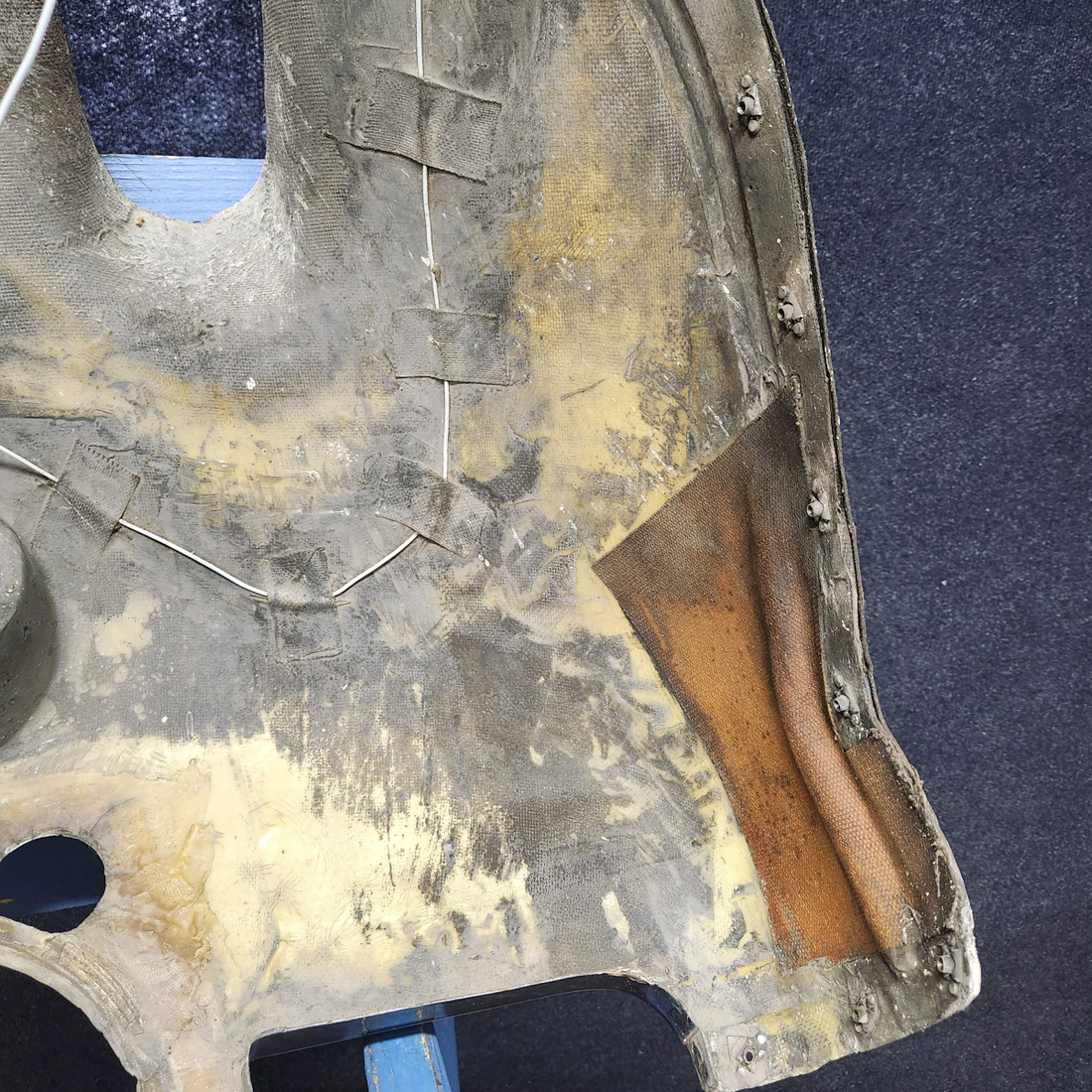 Used aircraft parts for sale, 35699-003 PIPER PA28-161 Warrior III LOWER NOSE COWL SOME SCRASH SEE PHOTOS FOR DETAIL