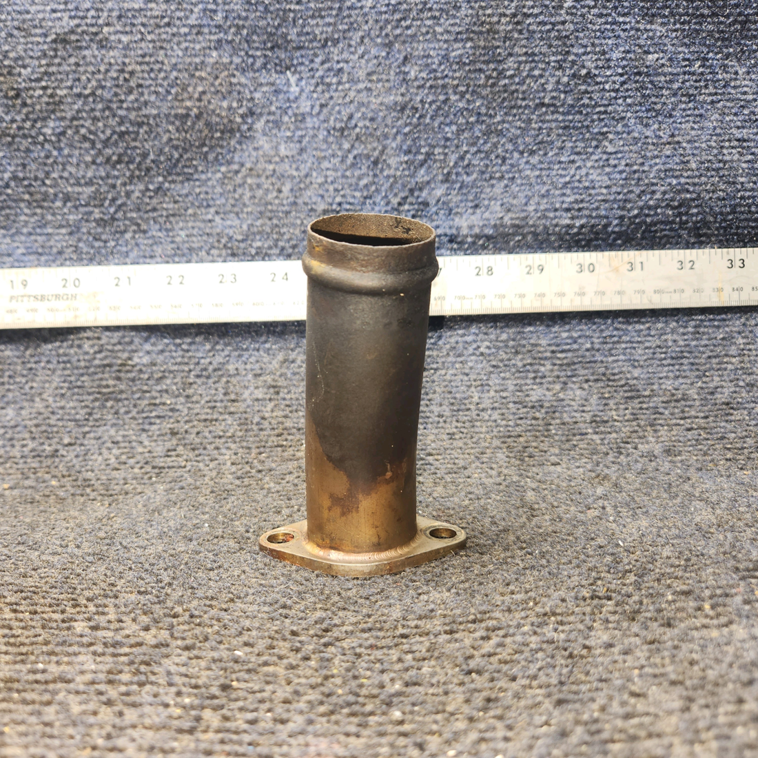 Used aircraft parts for sale, 0550176-57 Cessna 172E Exhaust Curved Riser