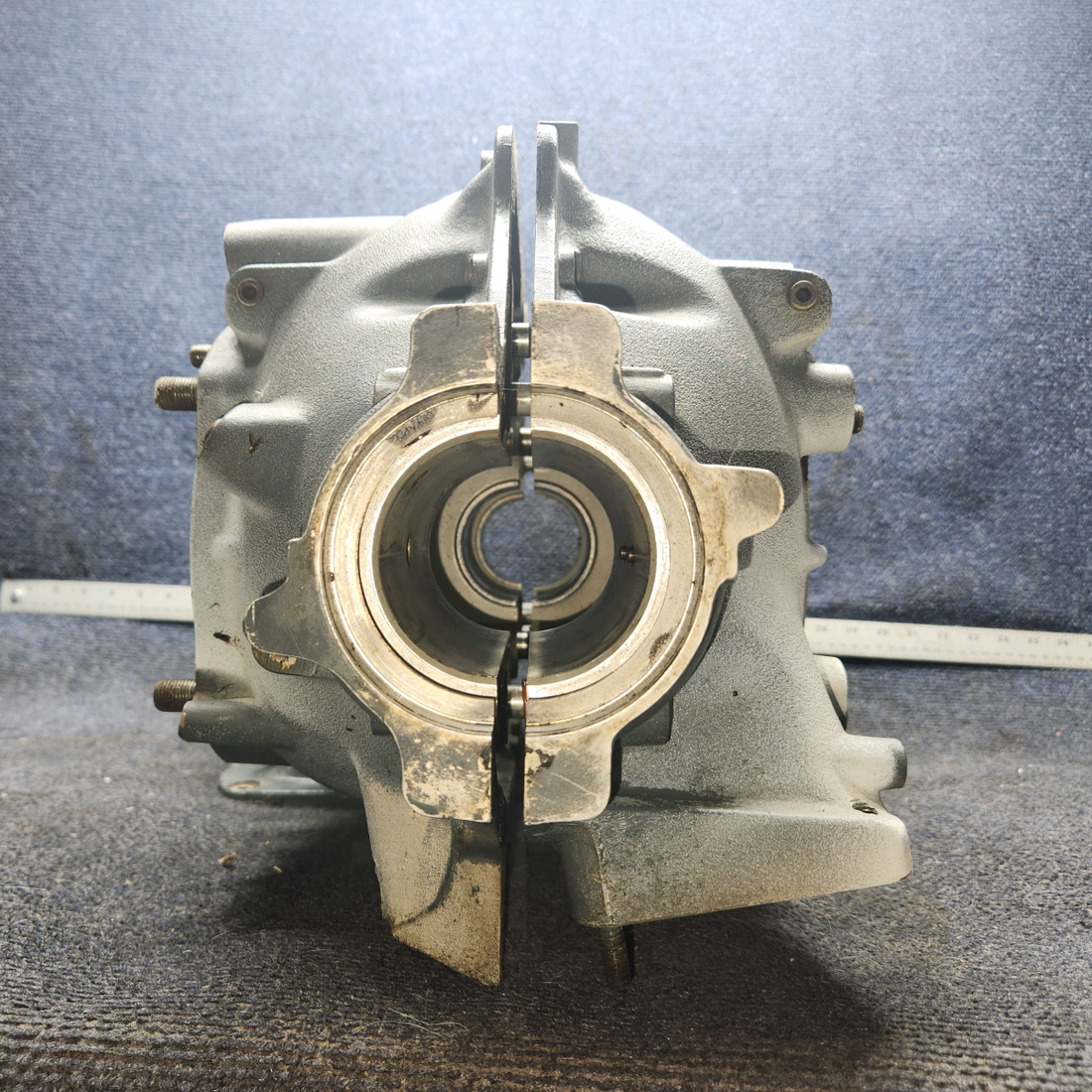 Used aircraft parts for sale, 11B20061-1SL Lycoming O-320 Piper PA-28-140 Crankcase Assembly