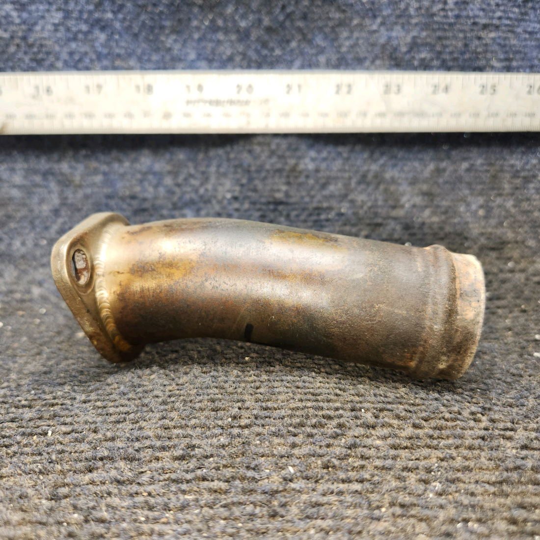 Used aircraft parts for sale, 0550176-57 Cessna 172E Exhaust Curved Riser