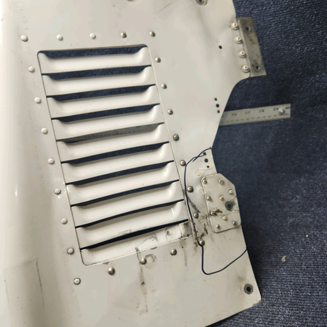 Used aircraft parts for sale, 35415-015 PIPER PA28-161 Warrior III COWLING NOSE LOWER- RH