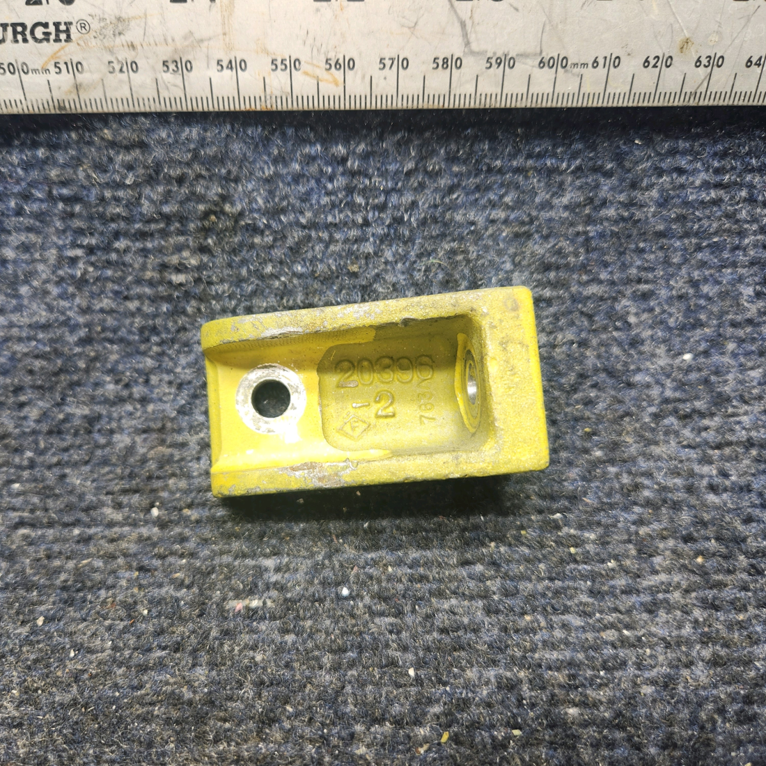 Used aircraft parts for sale, 20396-2 PIPER PA-24-250 Fitting Main Spar Attachment "PRICE PER EACH."