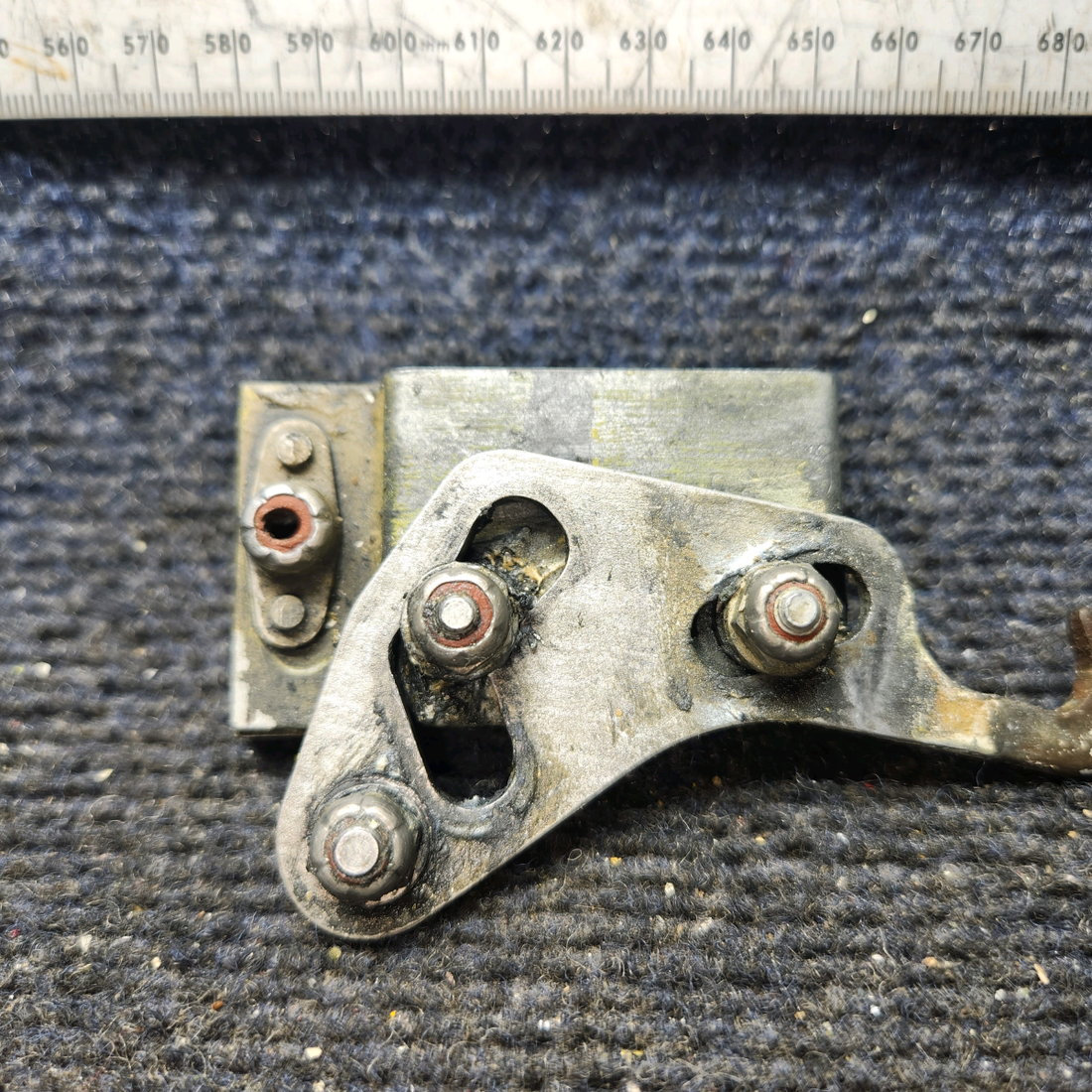 Used aircraft parts for sale, 35-415396 BEECHCRAFT F35 Upper Cabin Door Latch Assembly